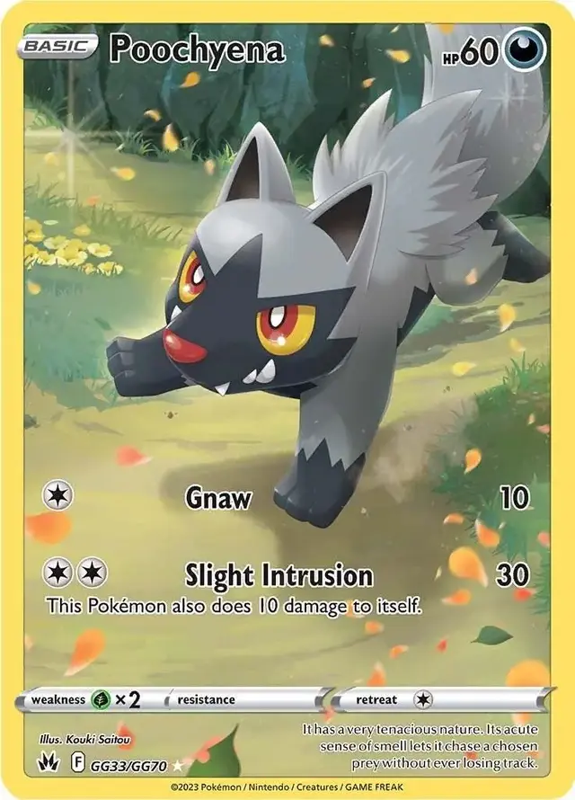 Poochyena - Pokemon Crown Zenith #GG33