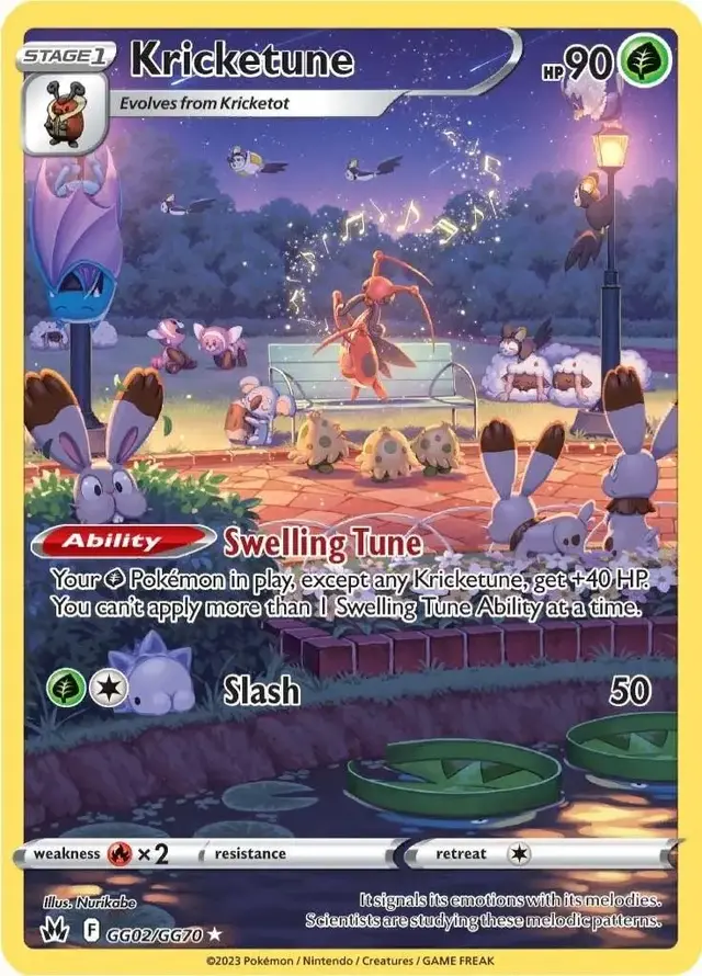 Kricketune - Pokemon Crown Zenith #GG02