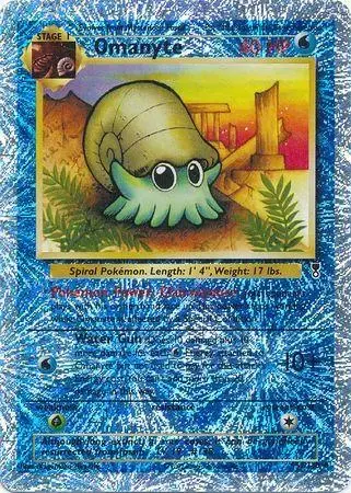 Omanyte [Reverse Holo] - Pokemon Legendary Collection #57