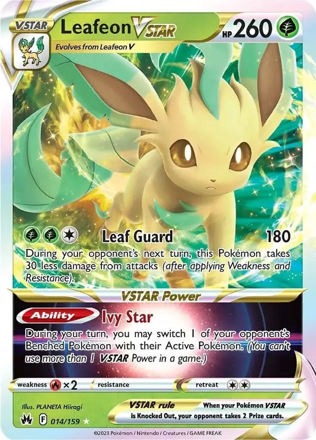 Leafeon VSTAR - Pokemon Crown Zenith #14