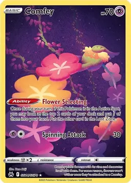 Comfey GG14 - Pokemon Crown Zenith