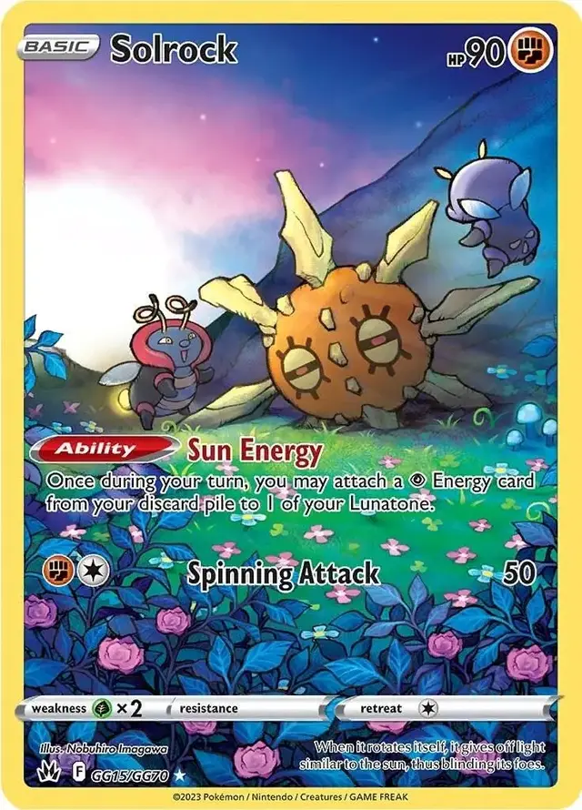 Solrock - Pokemon Crown Zenith #GG15