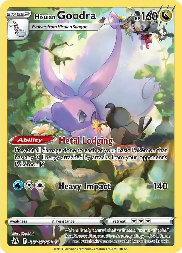 Hisuian Goodra - Pokemon Crown Zenith #GG21
