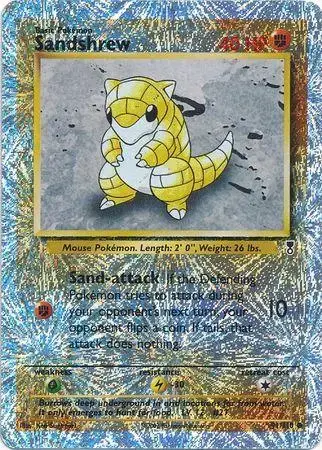 Sandshrew [Reverse Holo] - Pokemon Legendary Collection #91