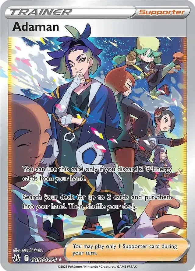 Adaman - Pokemon Crown Zenith #GG57