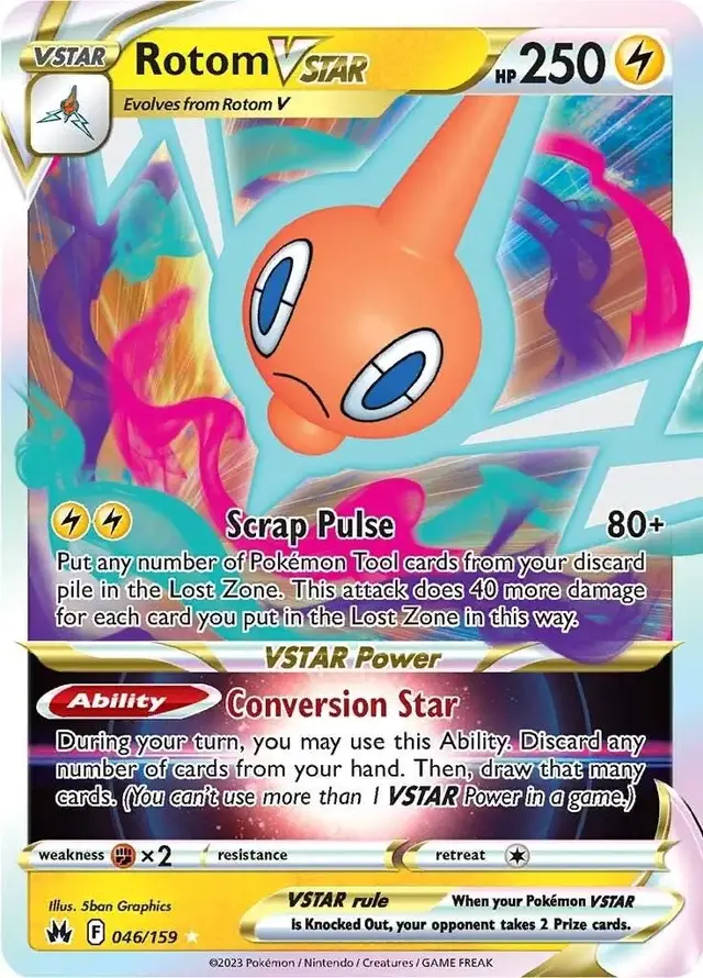 Rotom VSTAR - Pokemon Crown Zenith #46