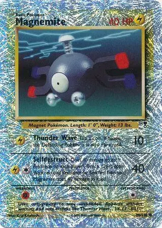 Magnemite [Reverse Holo] - Pokemon Legendary Collection #80
