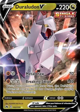 Duraludon V 103 - Pokemon Crown Zenith