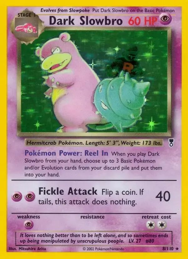 Dark Slowbro - Pokemon Legendary Collection #8