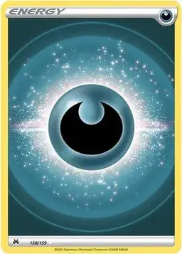 Darkness Energy [Holo] 158 - Pokemon Crown Zenith