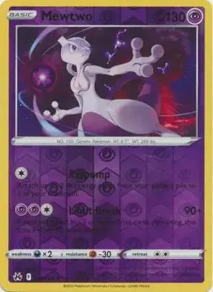 Mewtwo [Reverse Holo] - Pokemon Crown Zenith #59