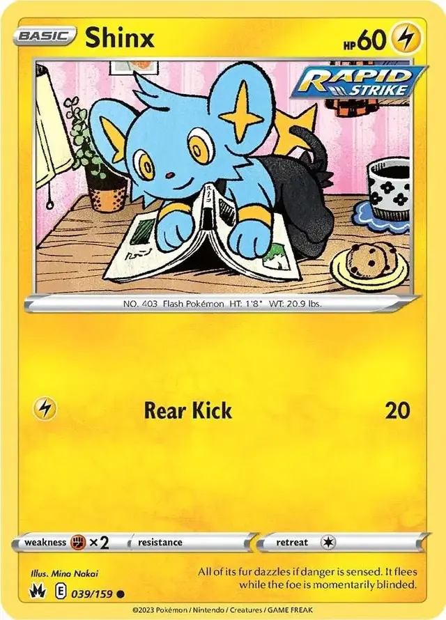 Shinx - Pokemon Crown Zenith #39