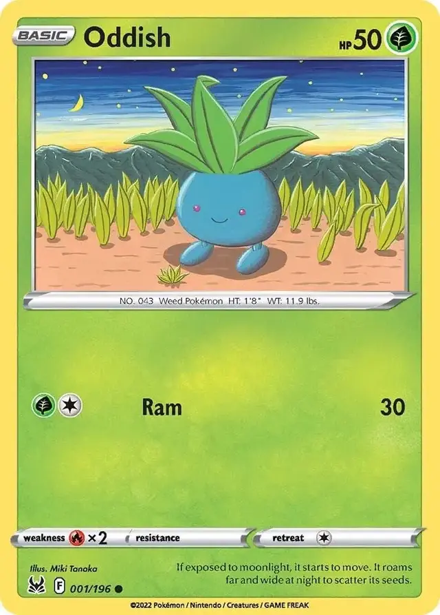 Oddish - Pokemon Lost Origin #1