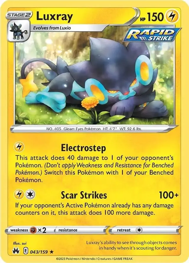 Luxray - Pokemon Crown Zenith #43