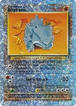Rhyhorn [Reverse Holo] - Pokemon Legendary Collection