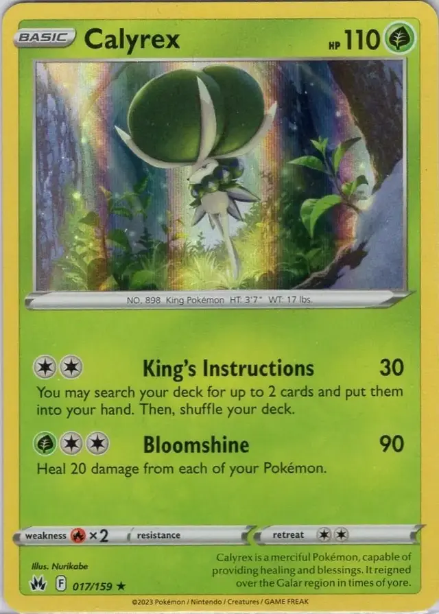 Calyrex - Pokemon Crown Zenith #17