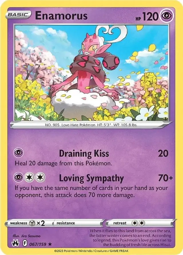 Enamorus - Pokemon Crown Zenith #67