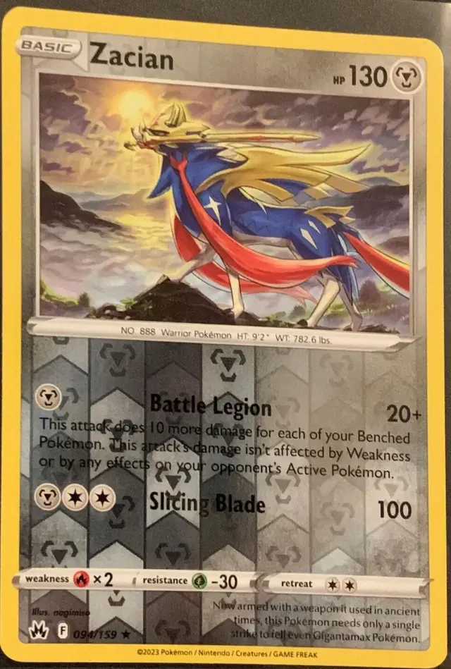 Zacian [Reverse Holo]