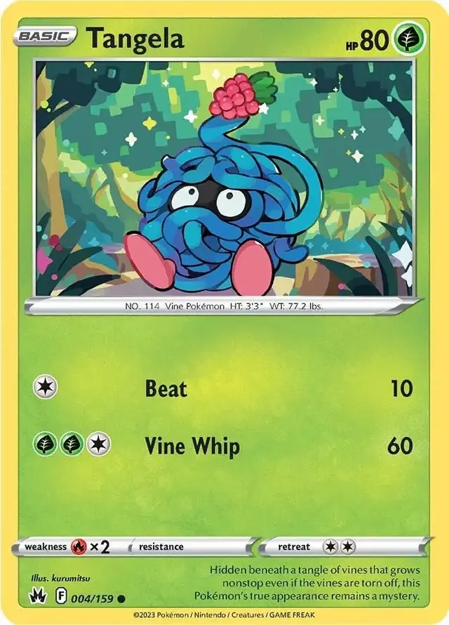 Tangela - Pokemon Crown Zenith #4