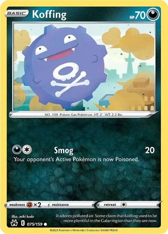 Koffing - Pokemon Crown Zenith #75