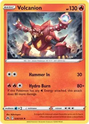 Volcanion - Pokemon Crown Zenith #26