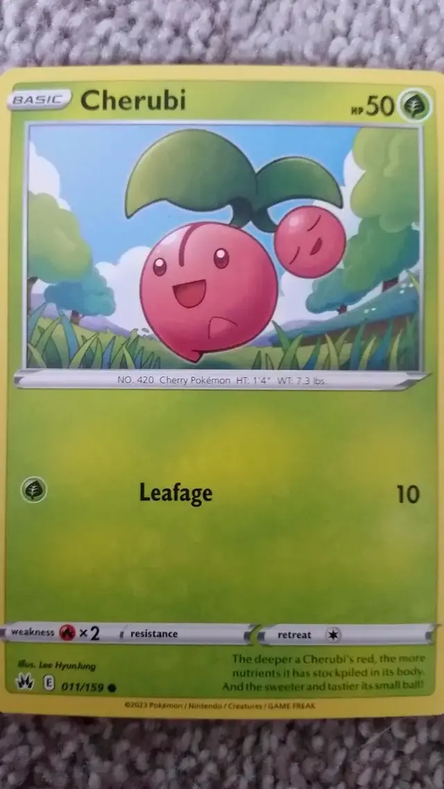 Cherubi - Pokemon Crown Zenith #11