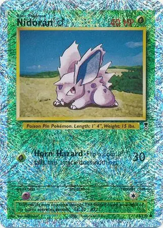 Nidoran [Reverse Holo] - Pokemon Legendary Collection #83