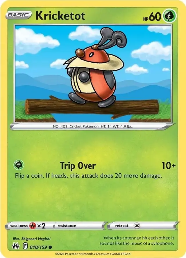Kricketot - Pokemon Crown Zenith #10
