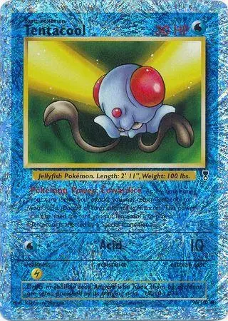 Tentacool [Reverse Holo] - Pokemon Legendary Collection #96
