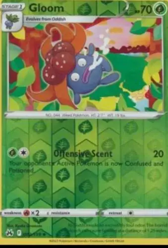 Gloom [Reverse Holo] - Pokemon Crown Zenith #2