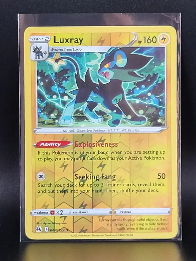 Luxray [Reverse Holo] - Pokemon Crown Zenith #44