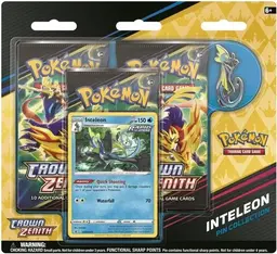 Pin Collection Inteleon - Pokemon Crown Zenith