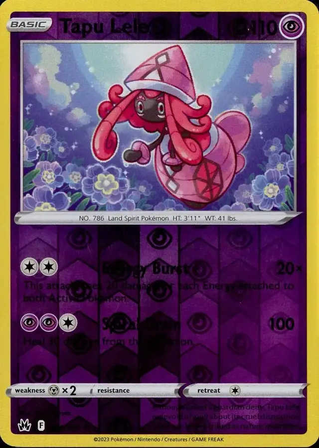 Tapu Lele [Reverse Holo] - Pokemon Crown Zenith #64