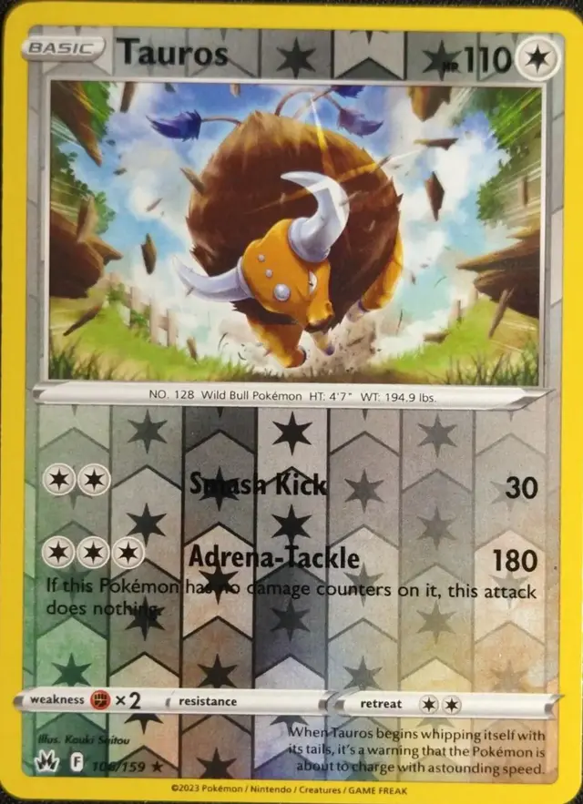 Tauros [Reverse Holo]