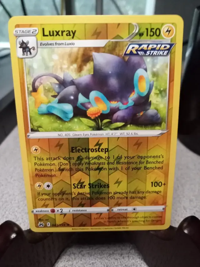 Luxray [Reverse Holo] - Pokemon Crown Zenith #43