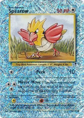 Spearow [Reverse Holo] - Pokemon Legendary Collection #94