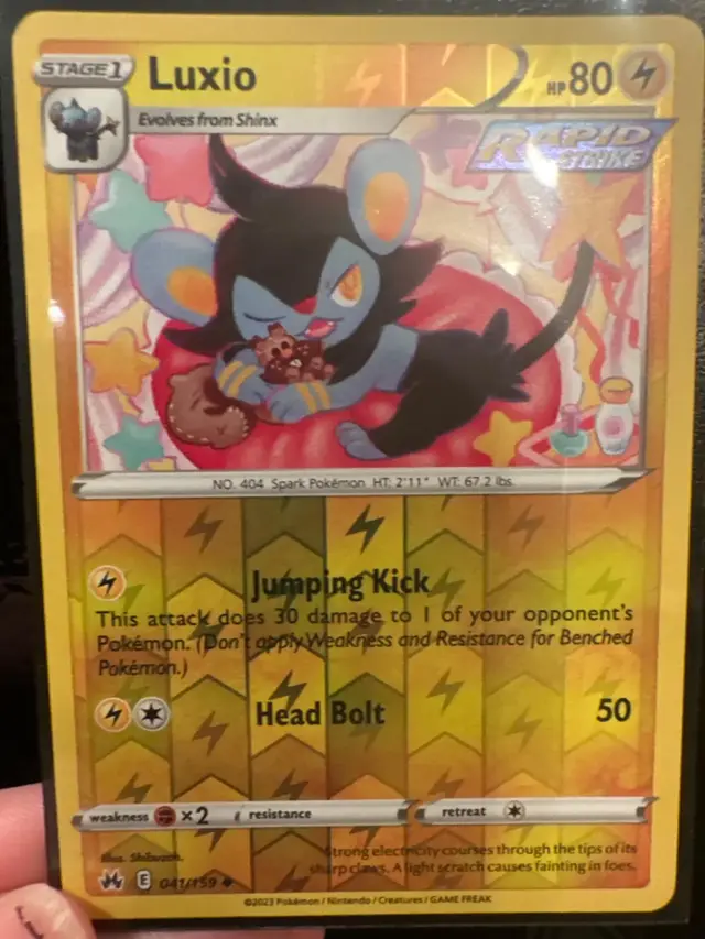 Luxio [Reverse Holo] - Pokemon Crown Zenith #41