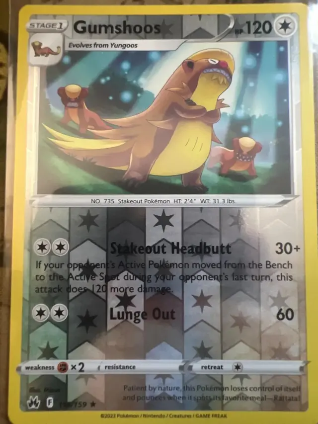 Gumshoos [Reverse Holo]
