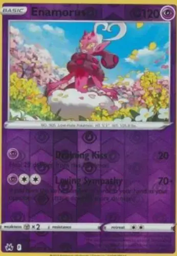 Enamorus [Reverse Holo] - Pokemon Crown Zenith #67