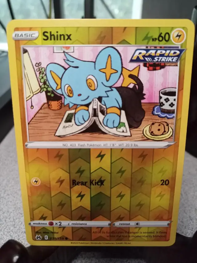 Shinx [Reverse Holo] - Pokemon Crown Zenith #39