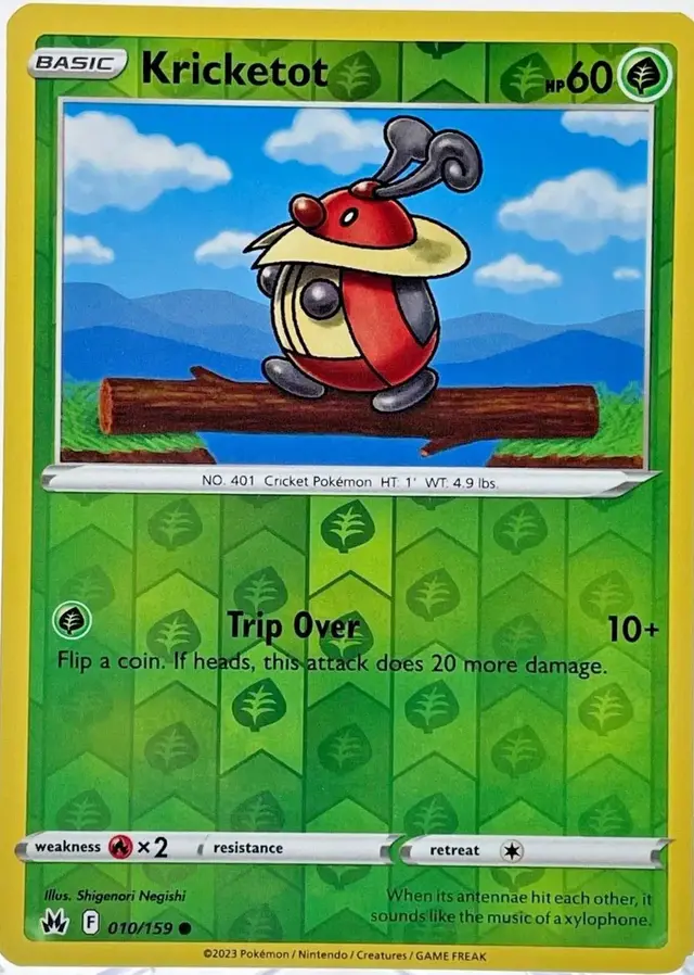 Kricketot [Reverse Holo] - Pokemon Crown Zenith #10