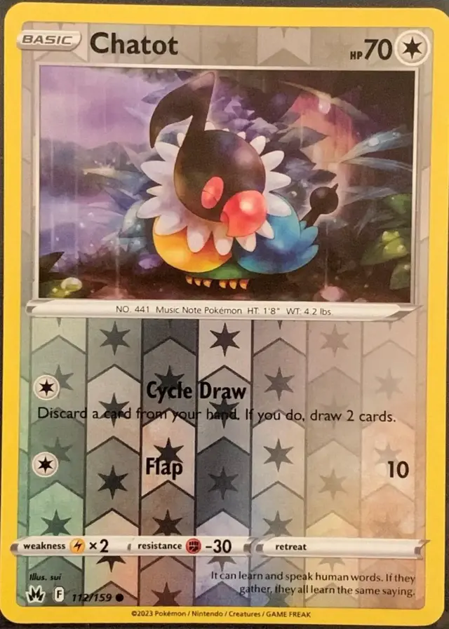 Chatot [Reverse Holo]