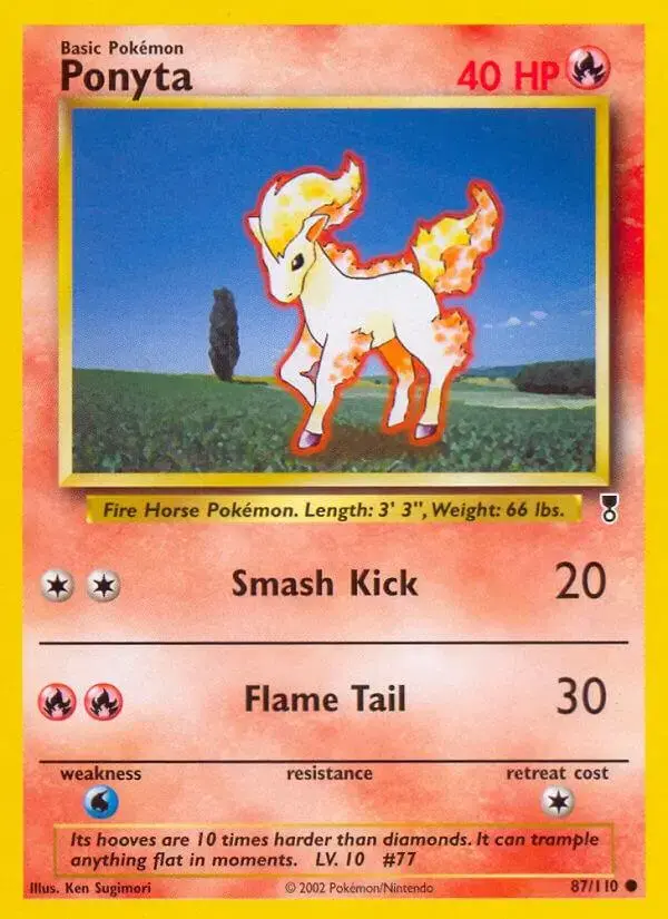Ponyta - Pokemon Legendary Collection #87