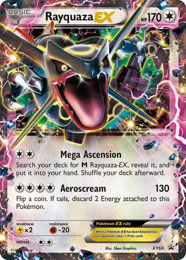 Rayquaza EX - Pokemon XY Promos #XY69