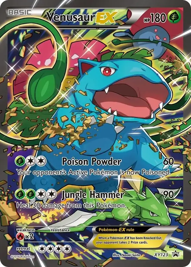 Venusaur EX - Pokemon XY Promos #XY123