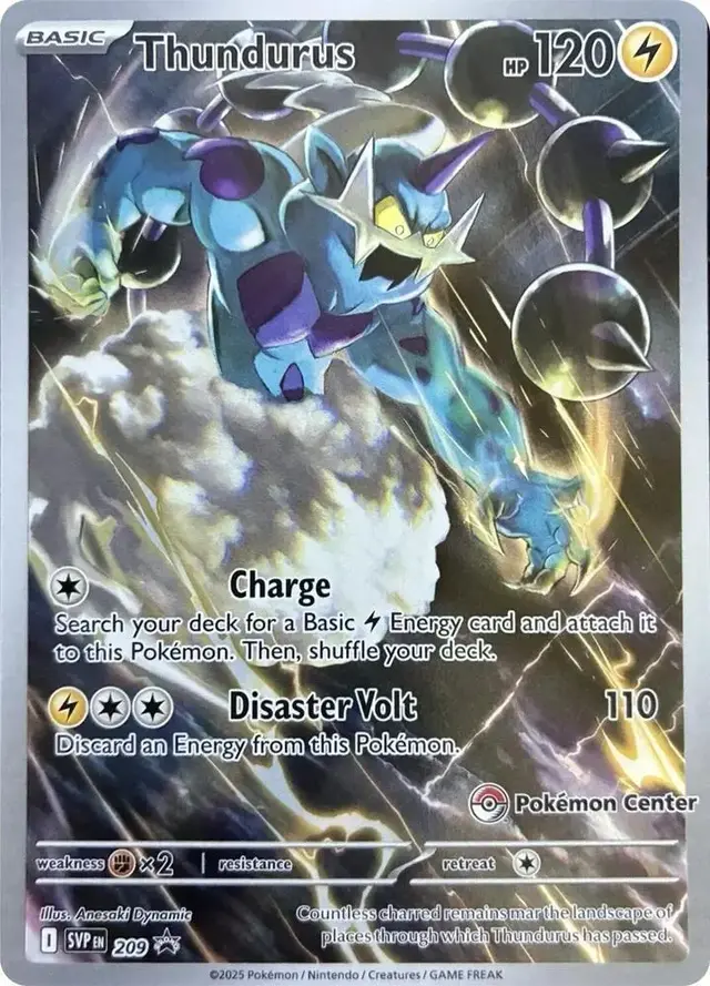 Thundurus [Pokemon Center]