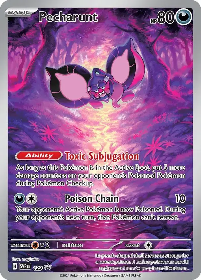 Pecharunt - Pokemon Scarlet & Violet Promos #129