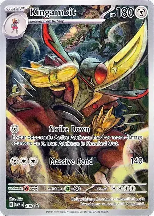 Kingambit - Pokemon Scarlet & Violet Promos #130