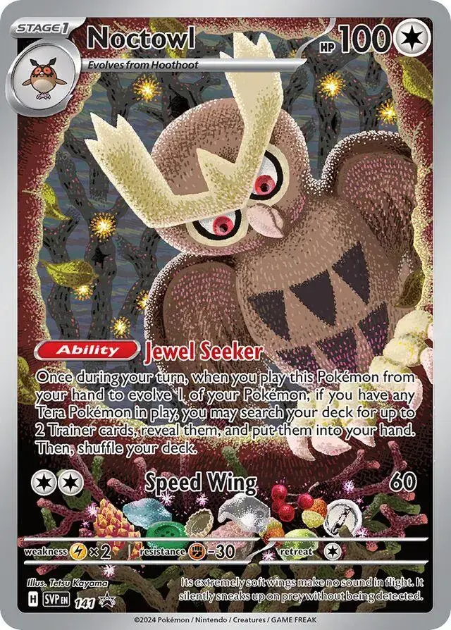 Noctowl - Pokemon Scarlet & Violet Promos #141