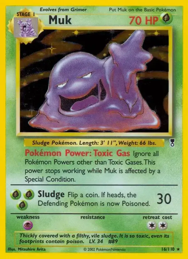 Muk - Pokemon Legendary Collection #16